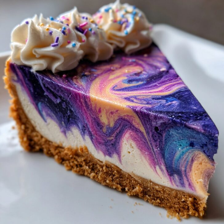 Witches’ Brew Swirl Cheesecake