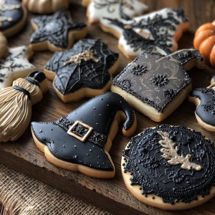 Witchy Cookies for Halloween