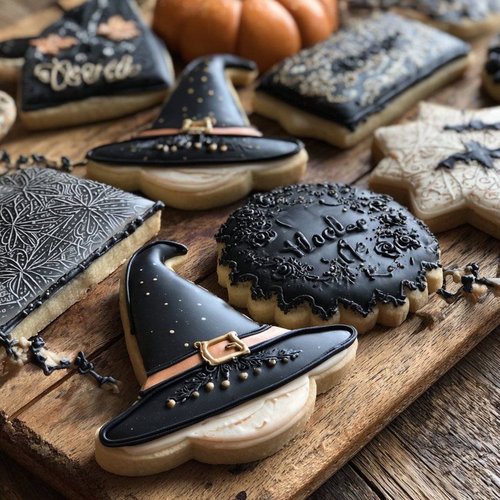 Witchy Cookies for Halloween