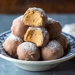 ingredient peanut butter balls