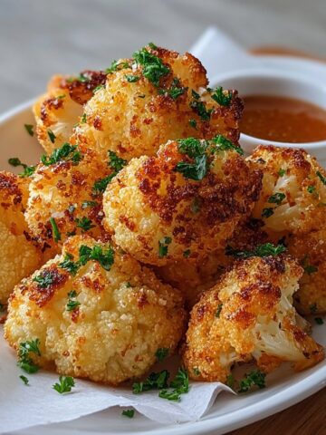 Baked cauliflower
