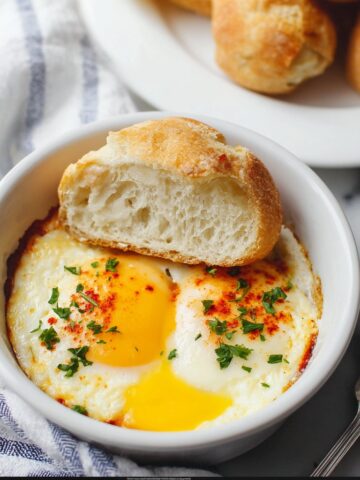 Baked French Eggs