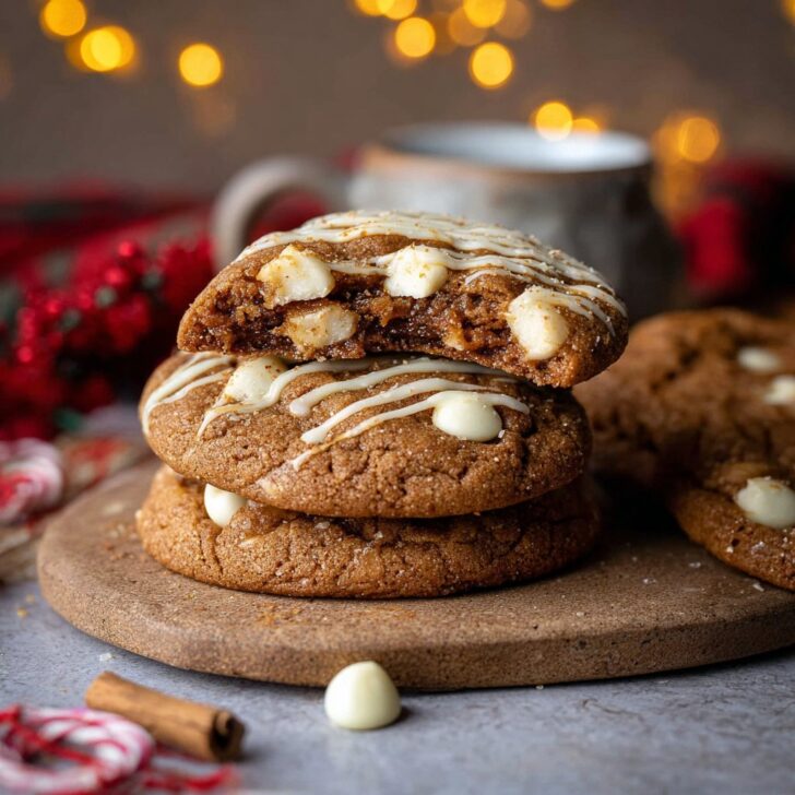 Bakery Gingerbread White Chocolate Cookies