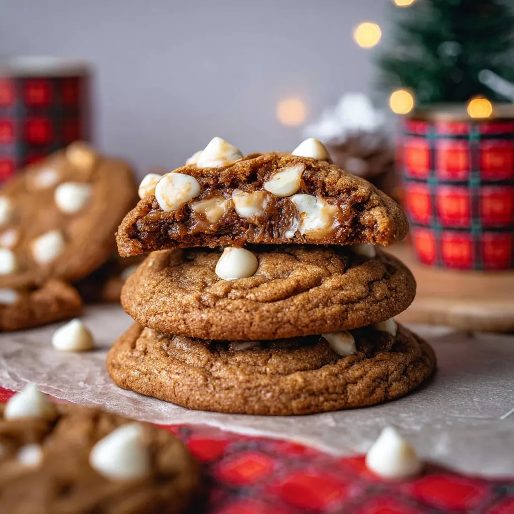 Bakery Gingerbread White Chocolate Cookies Bakery Gingerbread White Chocolate Cookies