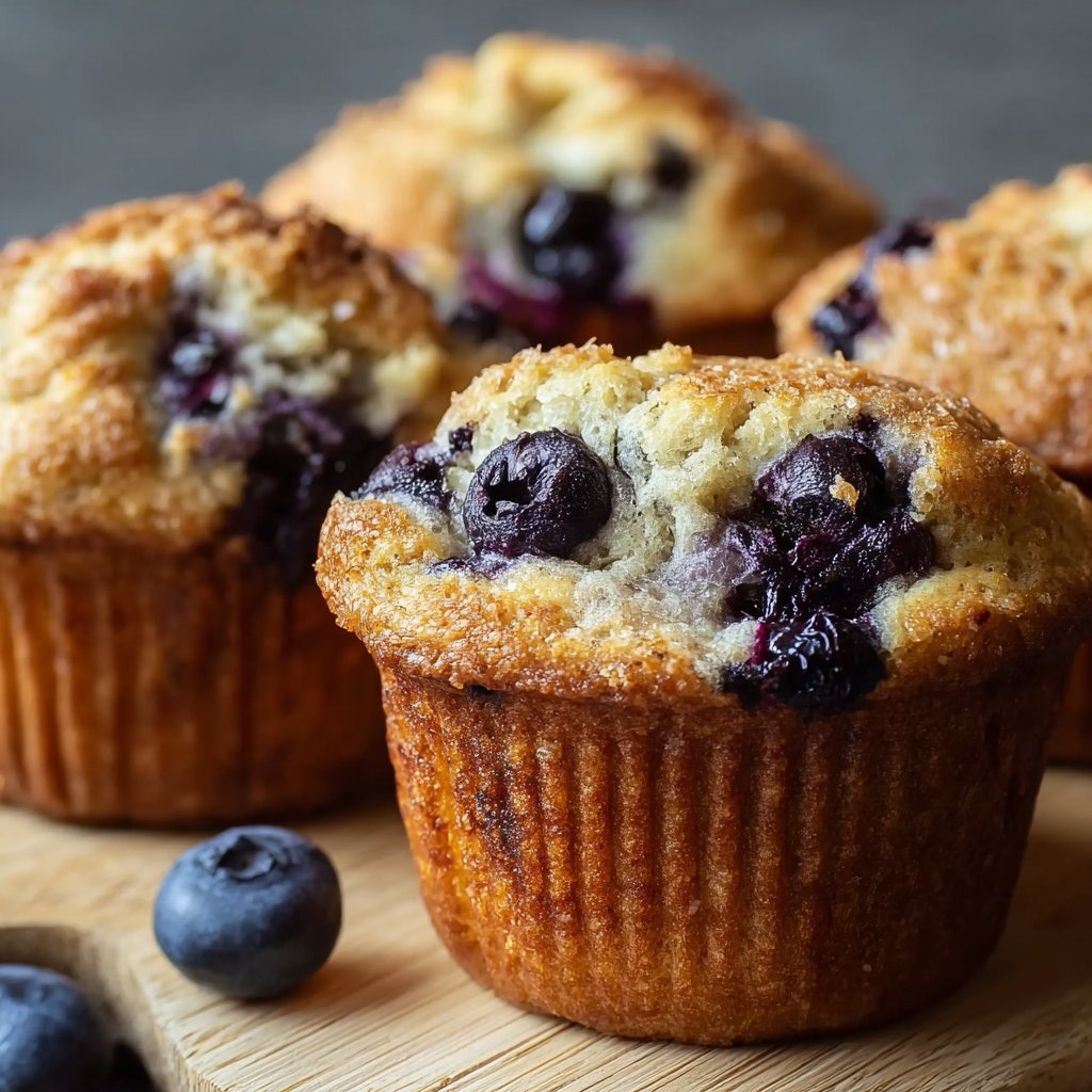 Banana Blueberry Muffins Recipe