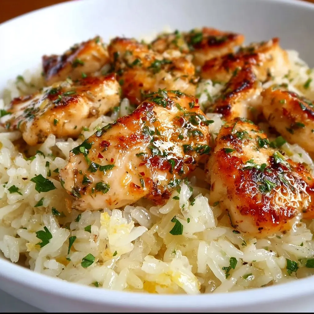 Best Recipe for Chicken Scampi with Garlic Parmesan Rice Best Recipe for Chicken Scampi with Garlic Parmesan Rice