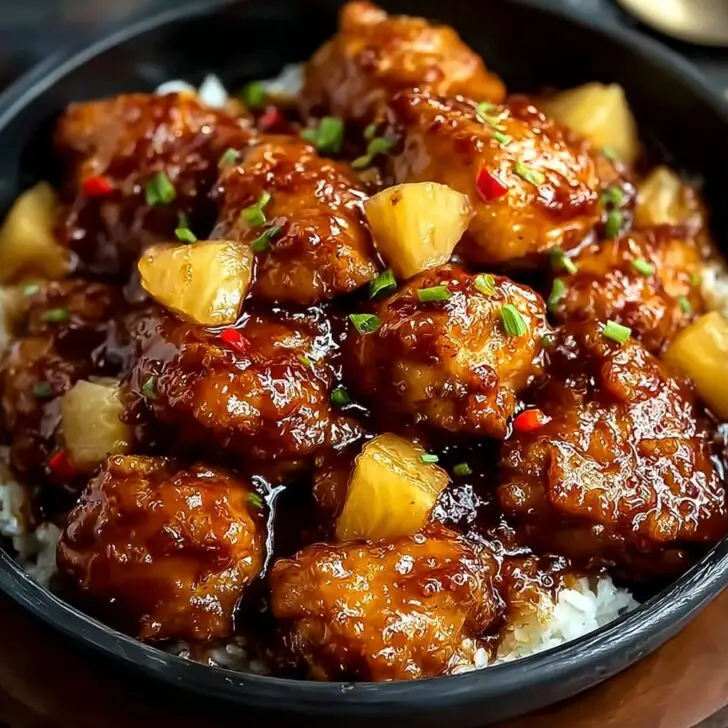 Brown Sugar Pineapple Chicken