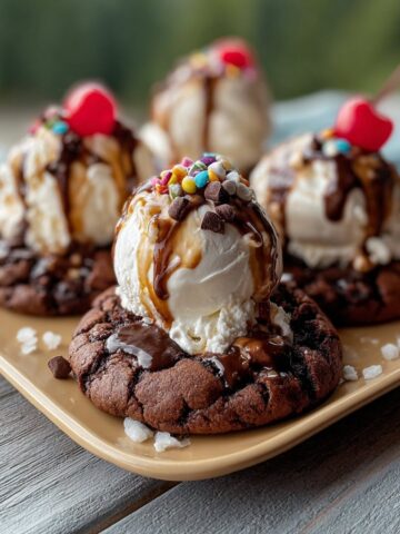 Brownie Sundae Cookies Recipe Brownie Sundae Cookies Recipe