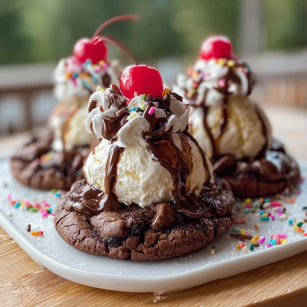 Brownie Sundae Cookies Recipe Brownie Sundae Cookies Recipe