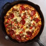 cast iron skillet pizza
