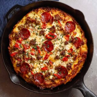 cast iron skillet pizza