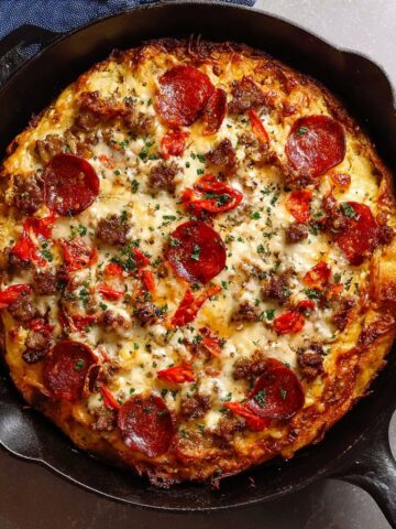 Cast Iron Skillet Pizza
