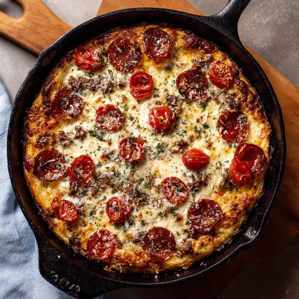 Cast Iron Skillet Pizza Cast Iron Skillet Pizza
