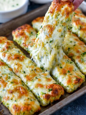 Cheesy Zucchini Breadsticks Recipe Cheesy Zucchini Breadsticks Recipe