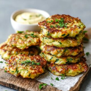 cheesy zucchini fritters for toddlers