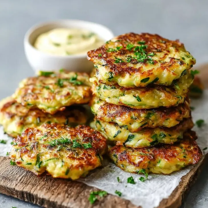 Cheesy Zucchini Fritters for Toddlers