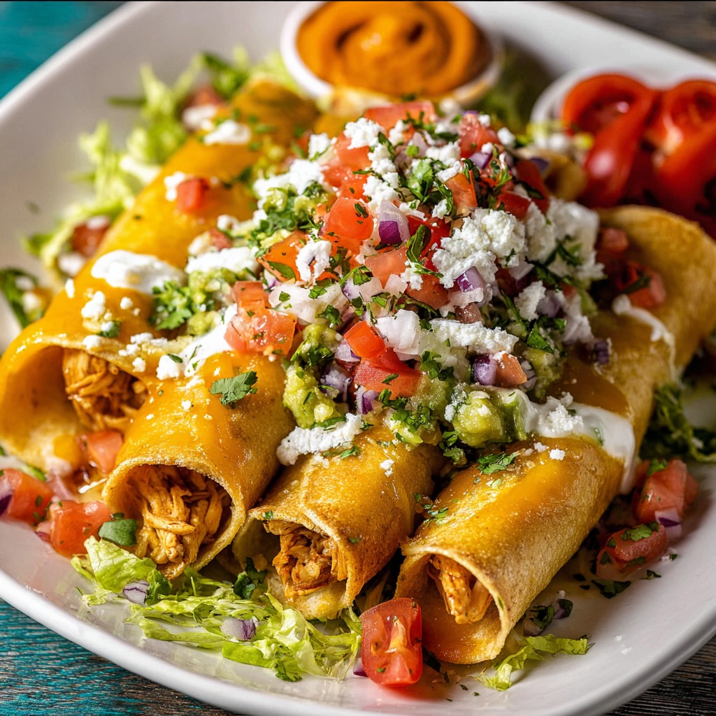Chicken Flautas