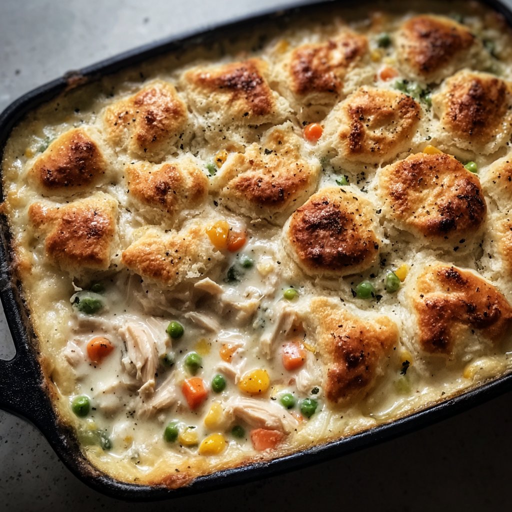 Chicken Pot Pie Bake