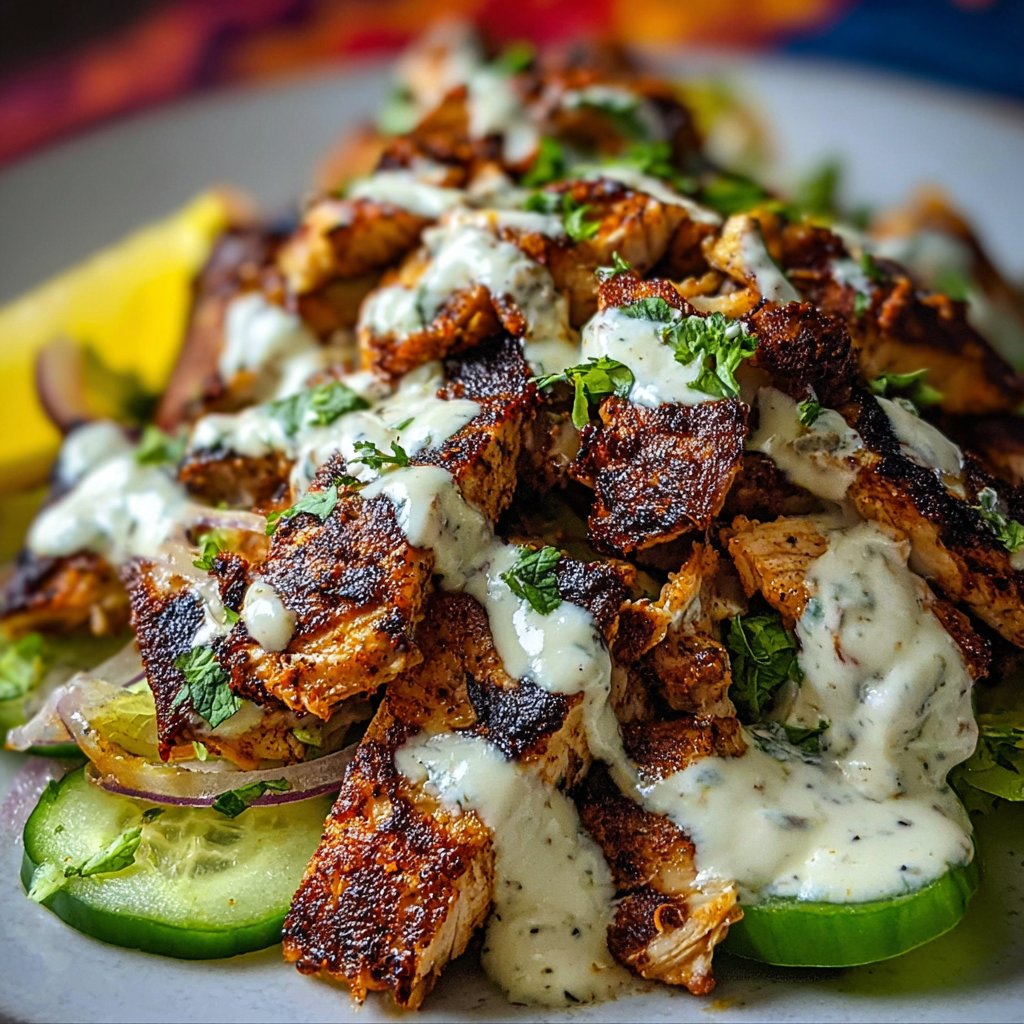 Chicken Shawarma with Creamy Garlic Sauce Chicken Shawarma with Creamy Garlic Sauce