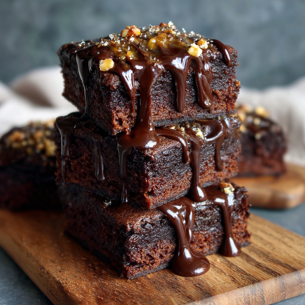 Chocolate Ganache Brownies