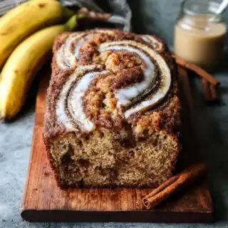 cinnamon swirl banana bread recipe