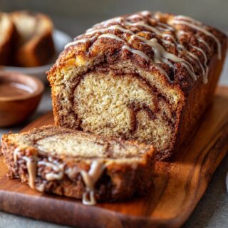 cinnamon swirl banana bread