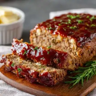 classic meatloaf with tangy glaze recipe