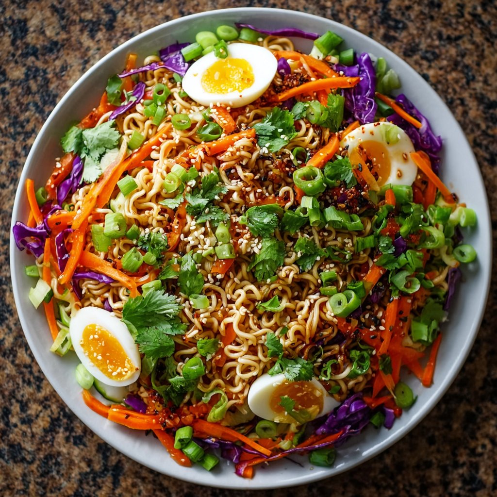 Cold Ramen Noodle Salad