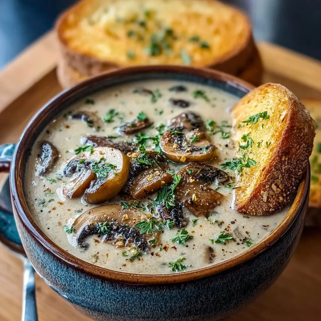 Comfort Creamy Mushroom Soup Recipe Comfort Creamy Mushroom Soup Recipe