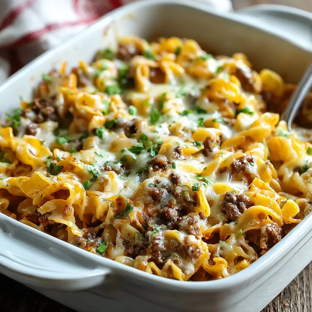 Cream Beef Noodle Casserole Cream Beef Noodle Casserole