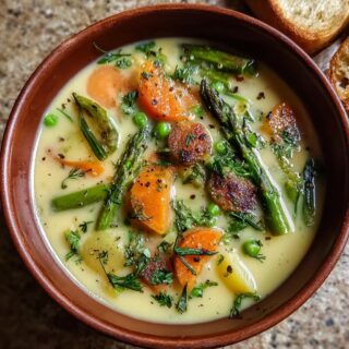 cream of spring vegetable soup