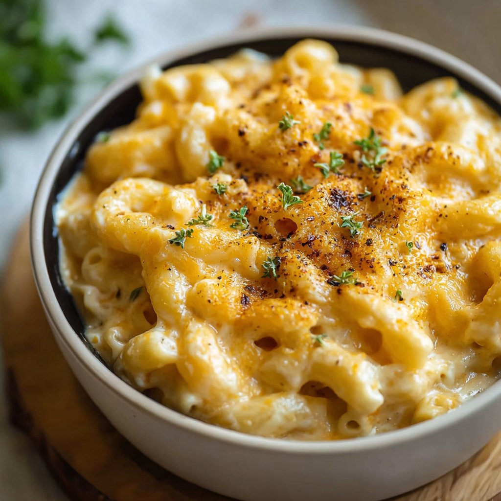Creamy High Protein Cottage Cheese Mac and Cheese Recipe