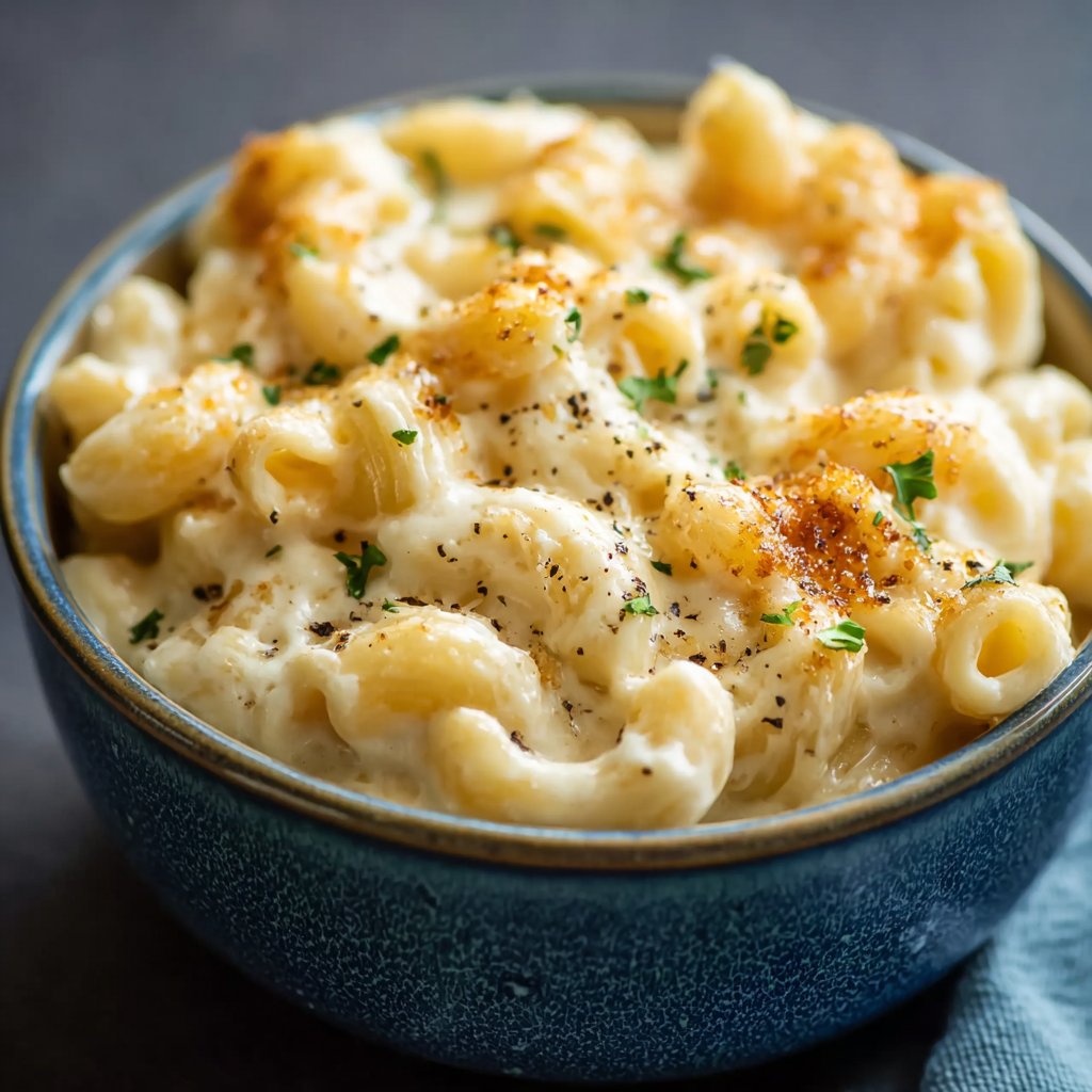 Creamy High Protein Cottage Cheese Mac and Cheese Recipe Creamy High Protein Cottage Cheese Mac and Cheese Recipe