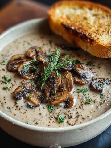 Creamy Mushroom Soup Recipe