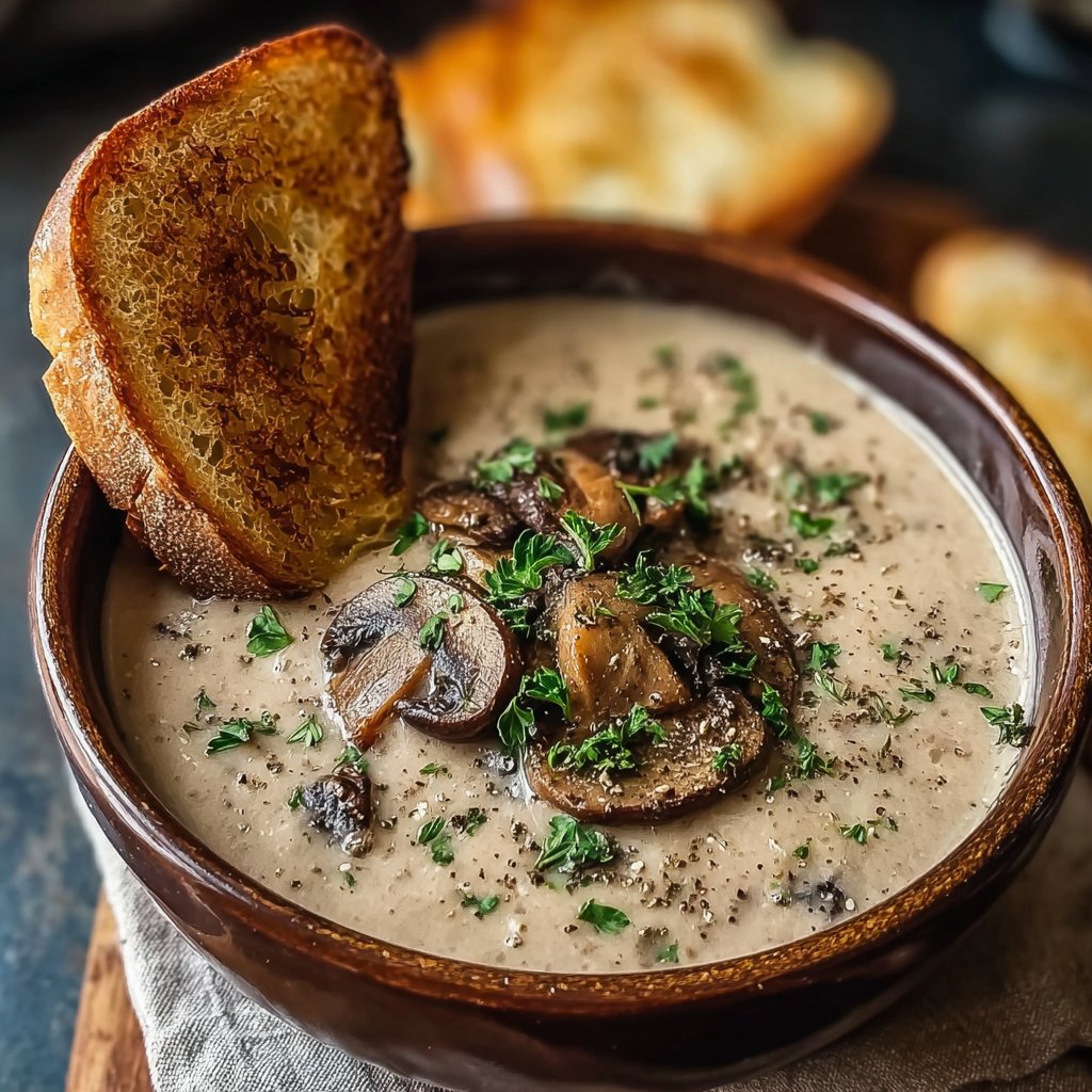 Creamy Mushroom Soup Recipe Creamy Mushroom Soup Recipe