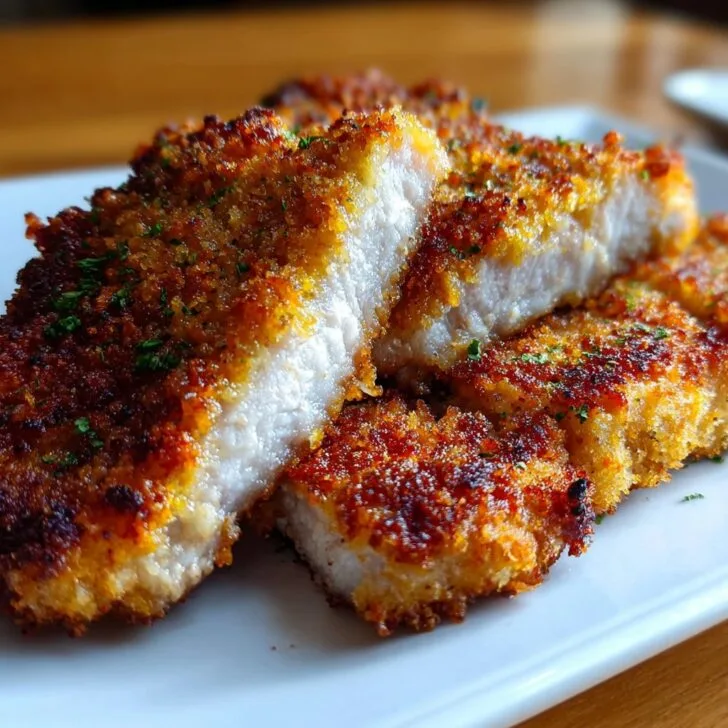 Crispy Pork Chops in Oven