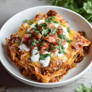 crockpot mexican lasagna