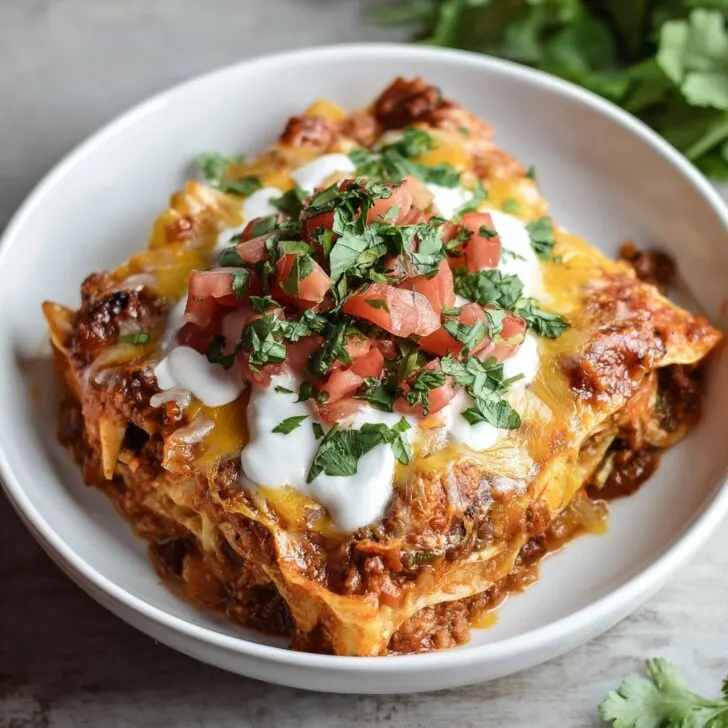 Crockpot Mexican Lasagna