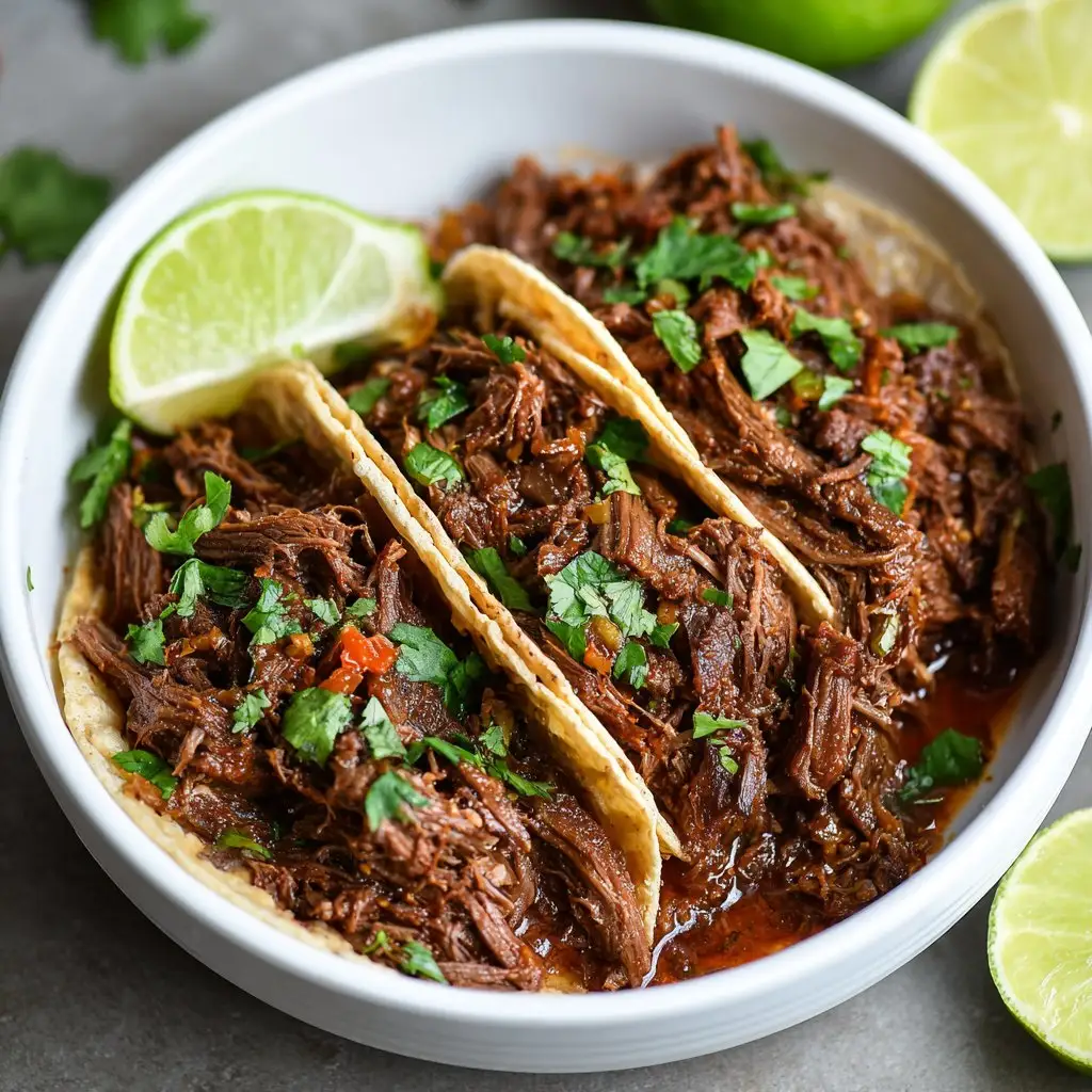 Crockpot Mexican Shredded Beef Tacos Crockpot Mexican Shredded Beef Tacos