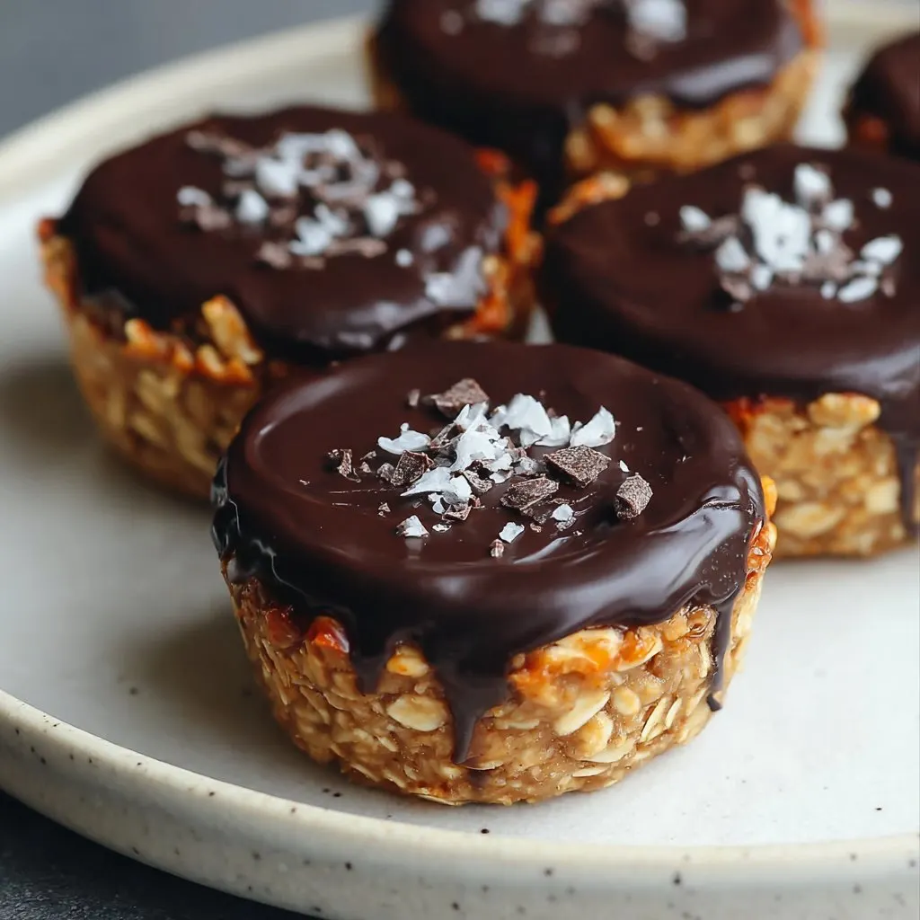Dark Chocolate Oatmeal Cups