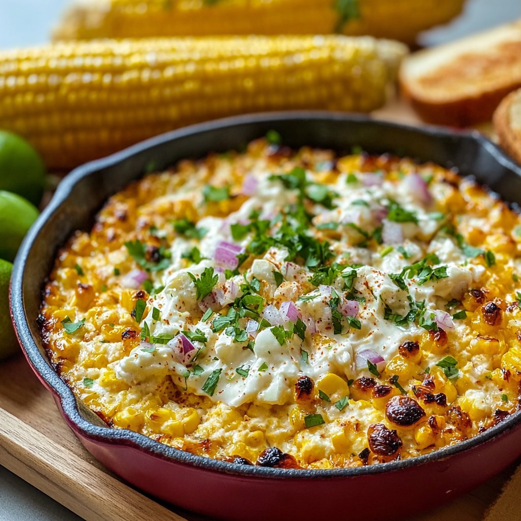 Delicious Street Corn Dip Recipe