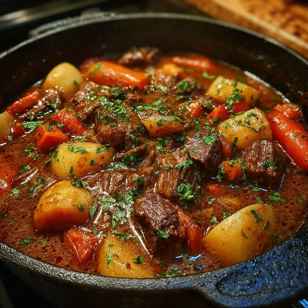Dutch Oven Beef Stew with Veggies Dutch Oven Beef Stew with Veggies