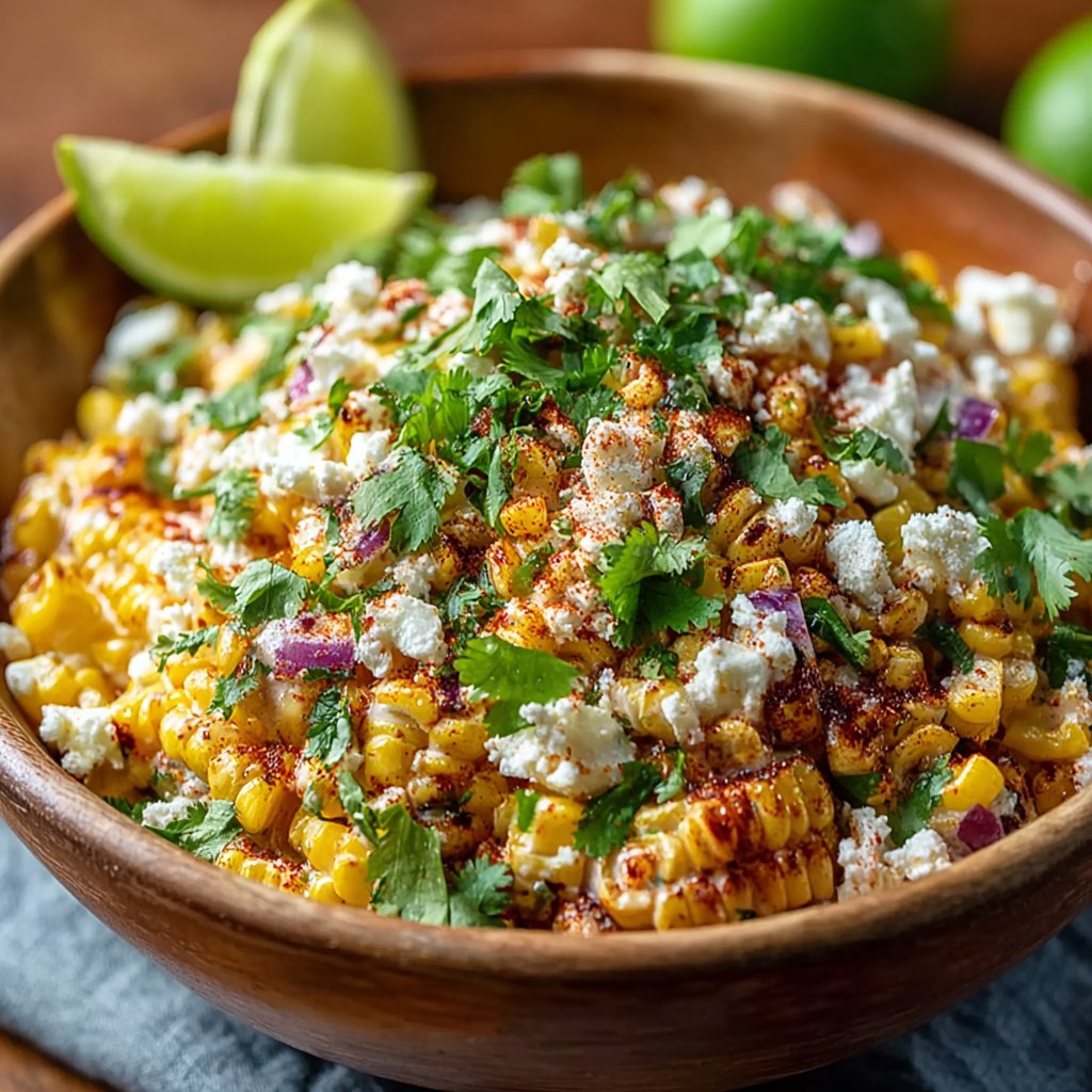 Elote Inspired Street Corn Salad