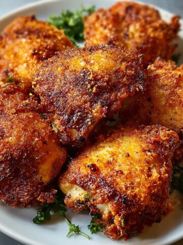 Extra Crispy Irish Oven-Fried Chicken Thighs Recipe
