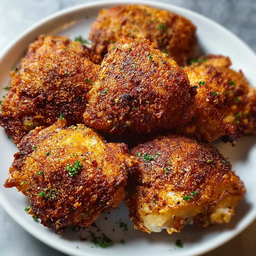 Extra Crispy Irish Oven-Fried Chicken Thighs Recipe