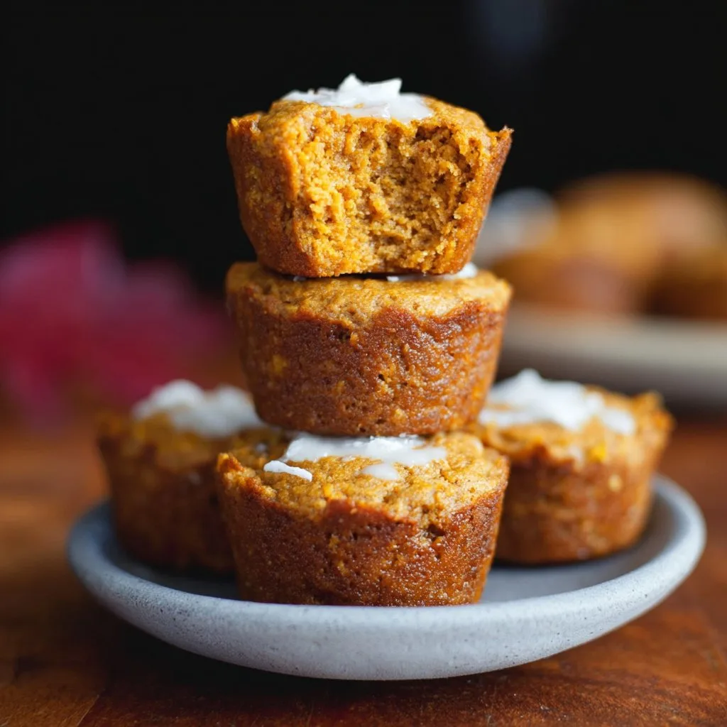Flourless Pumpkin Muffins Flourless Pumpkin Muffins