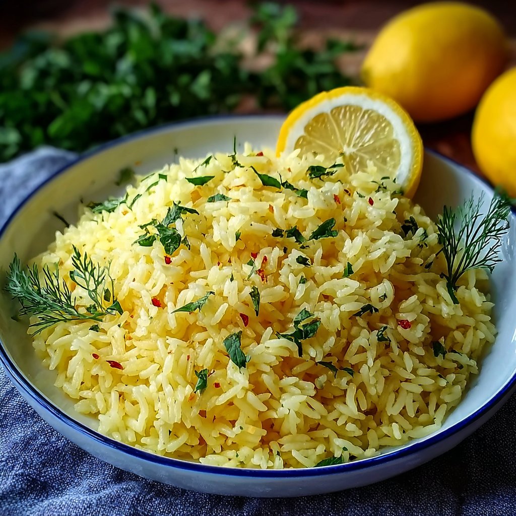 Greek Lemon Rice for Every Occasion