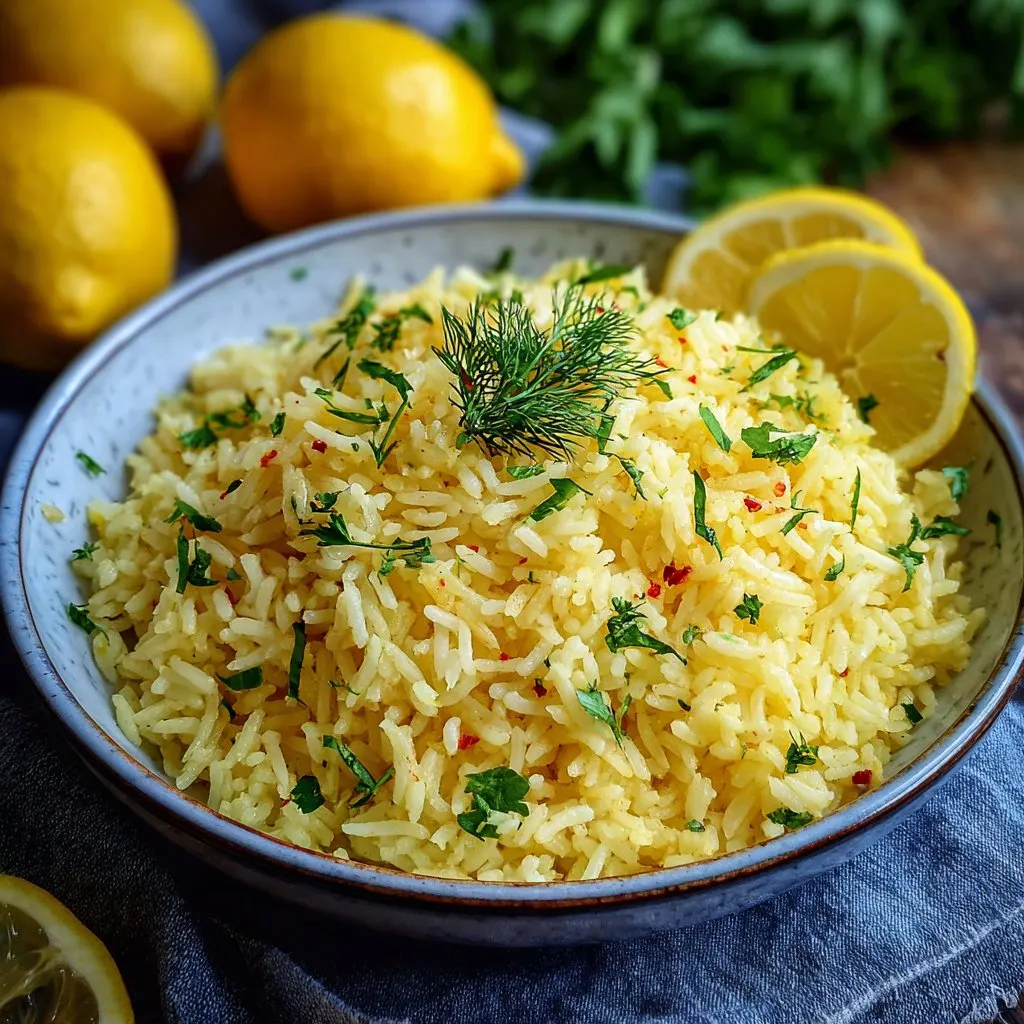 Greek Lemon Rice for Every Occasion