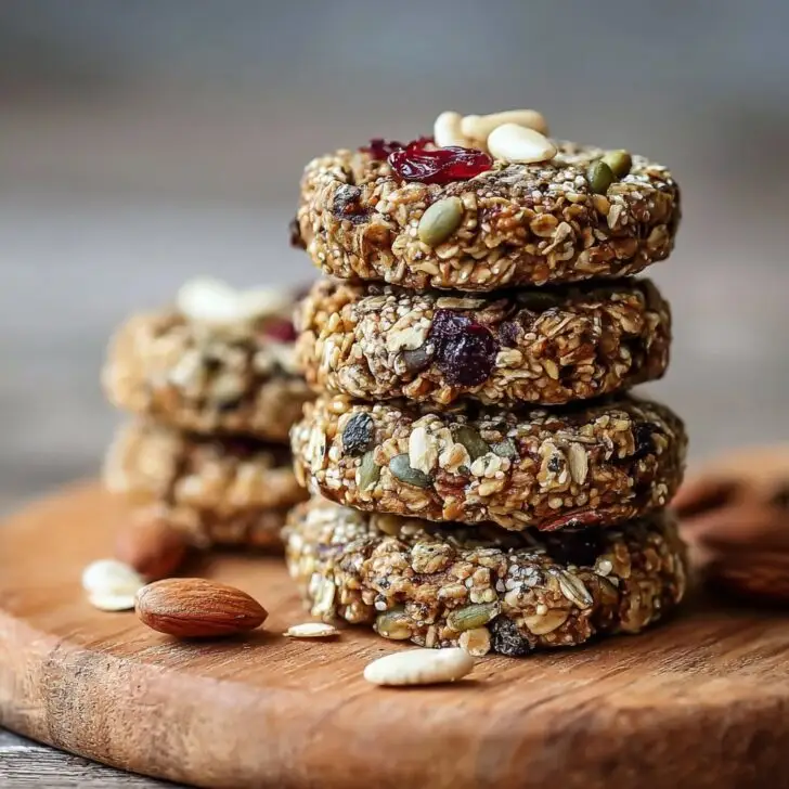 Healthy Nut & Seed Energy Cookies