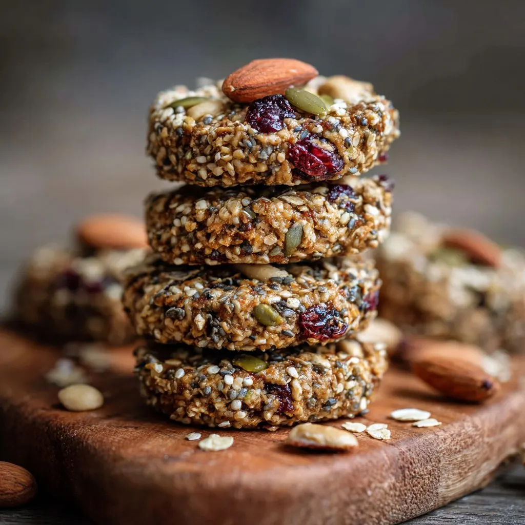 Healthy Nut & Seed Energy Cookies
